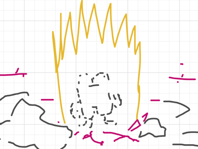 A panel from I've Been Everywhere, Man, episode nine of the Board Boards object show by Furretwalk/WalkingFurret.